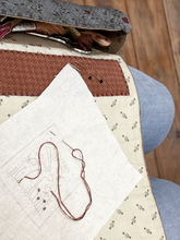 Load image into Gallery viewer, Bird in the Blackberries Sewing Roll