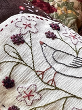 Load image into Gallery viewer, Bird in the Blackberries Sewing Roll