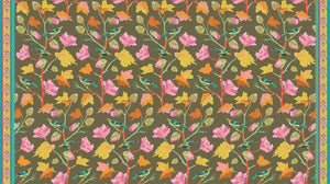 Fabric - Figo - Kathy Doughty - Kindred Sketches - Prosperity Martini - 90525-71