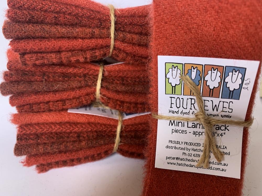 Woven Wool - Santa's PJs Mini Lamb Pack