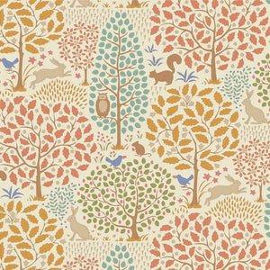 Tilda - 100562 - Sanctuary -  Cream - Forest Scene
