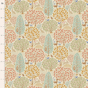 Tilda - 100562 - Sanctuary -  Cream - Forest Scene