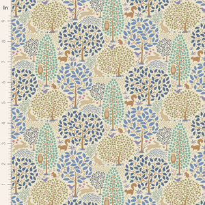 Tilda - 100572 - Sanctuary -  Cream - Forest Scene