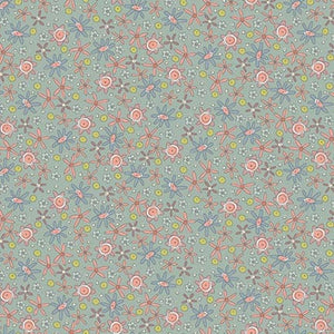 Simply Be - 3323-77 - Flower Field- Blue