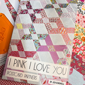 I Pink I Love You - Postcard Pattern