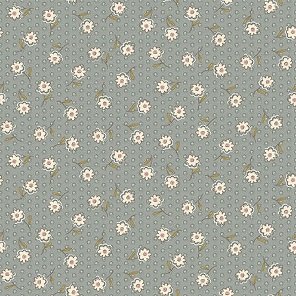My Neighborhood - 2638-17 Blue Posey Dot