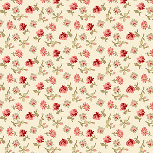 Edyta Sitar for Laundry Basket Quilts  - A-8828-L - Little Sweetheart - Something Borrowed - Shortbread