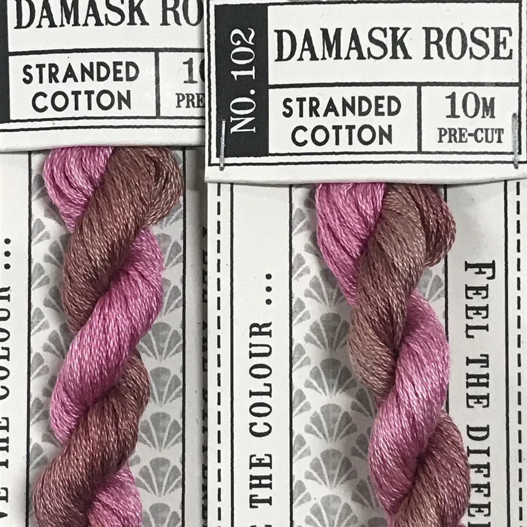 Cottage Garden Threads - Damask Rose