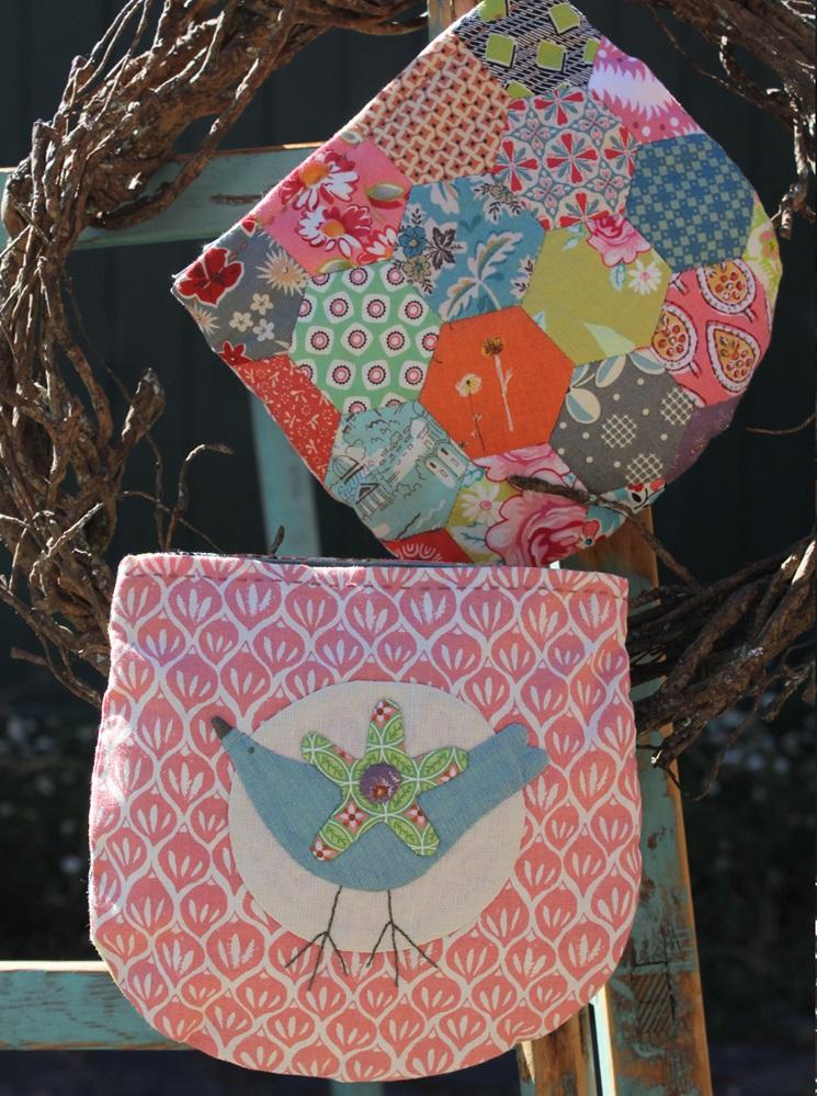 Zippered Bird Purse