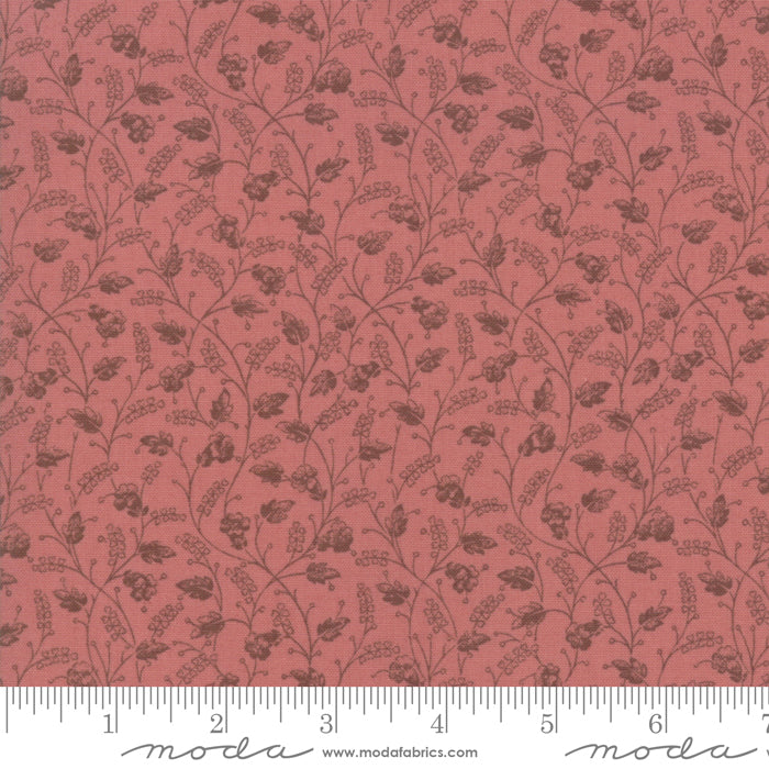 Fabric - Moda - Christopher Wilson Tate - Regency Romance - Dorchester Pink