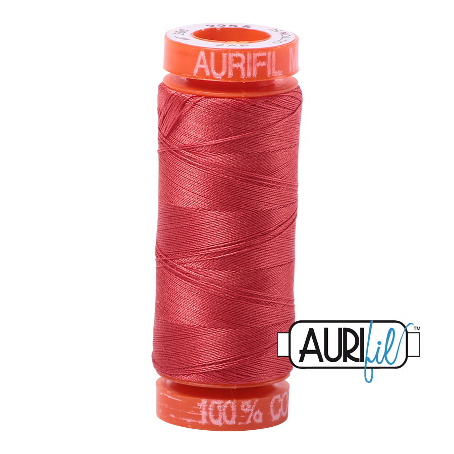 Aurifil 2255 - Dark Red Orange