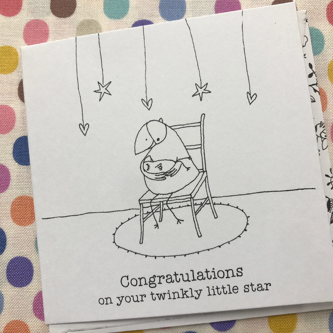 Card - Congratulations (Twinkly Little Star)