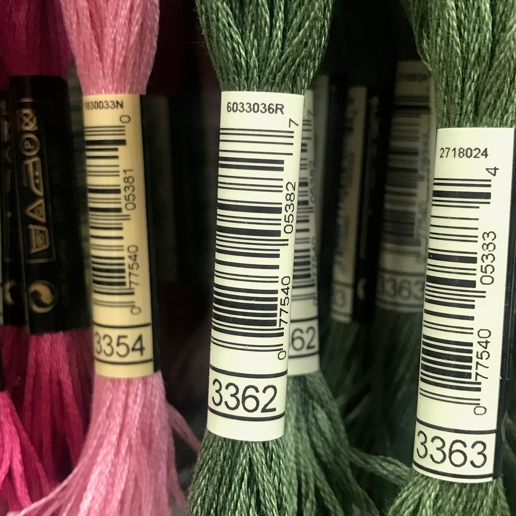 DMC Stranded Cotton Embroidery Thread - 3362