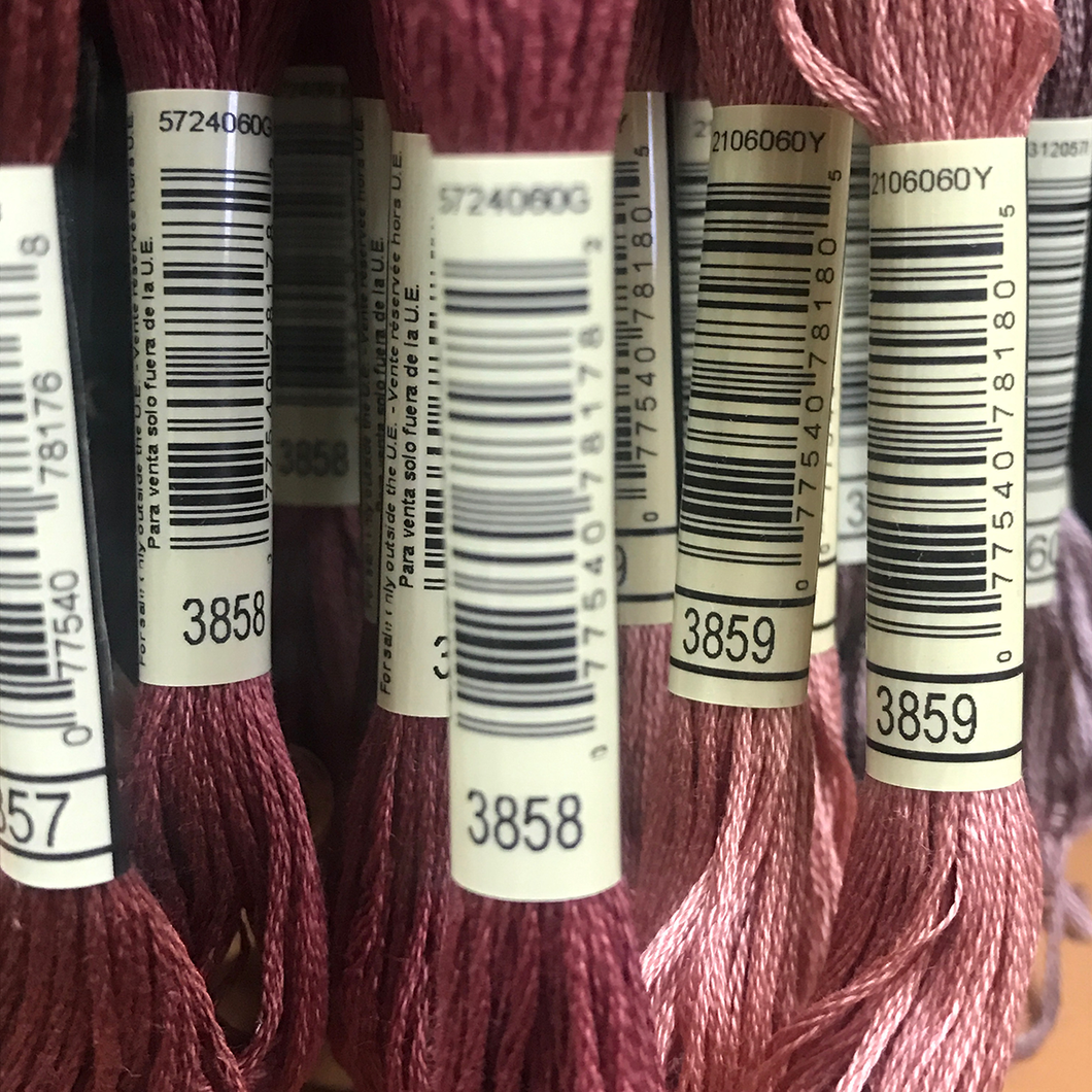 DMC Stranded Cotton Embroidery Thread - 3858