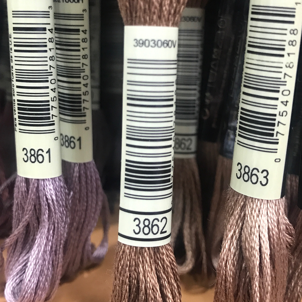 DMC Stranded Cotton Embroidery Thread - 3862