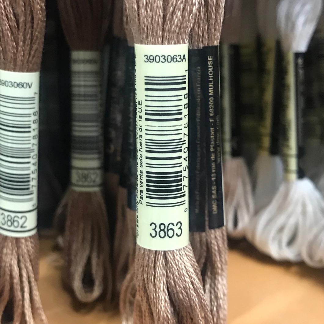 DMC Stranded Cotton Embroidery Thread - 3863