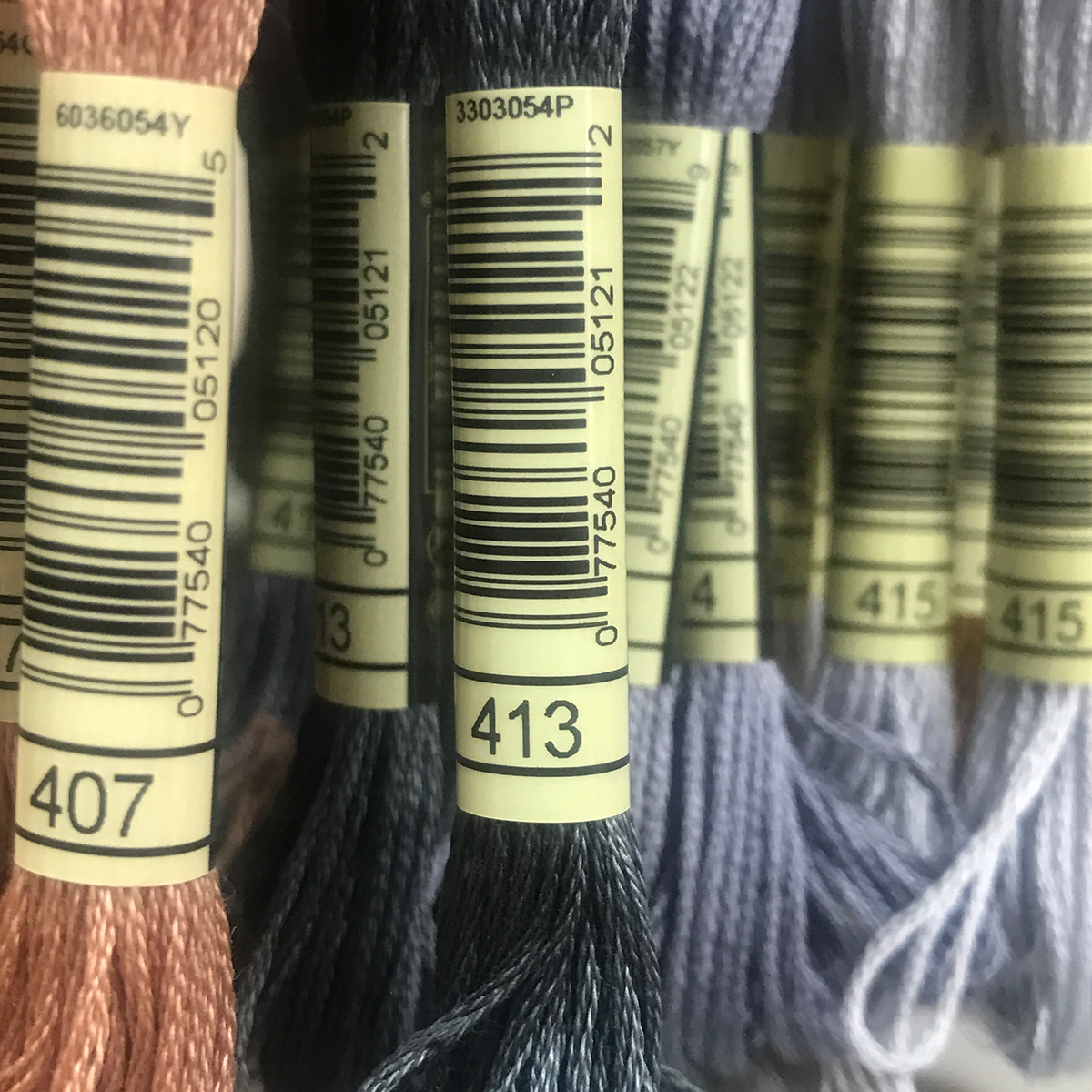 DMC Stranded Cotton Embroidery Thread - 413 – Homepatch
