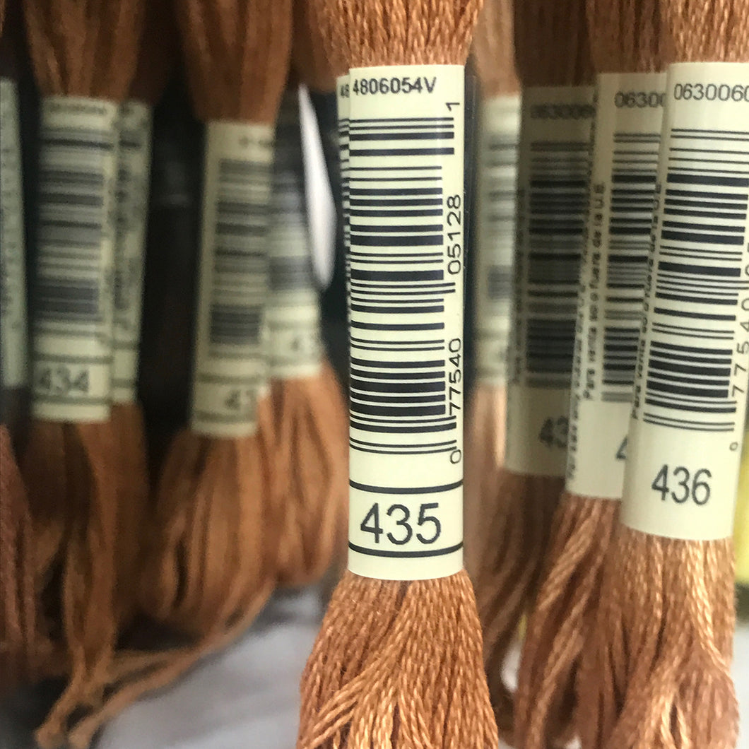 DMC Stranded Cotton Embroidery Thread - 435