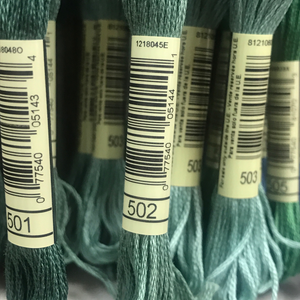 DMC Stranded Cotton Embroidery Thread - 502