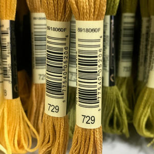 DMC Stranded Cotton Embroidery Thread - 729