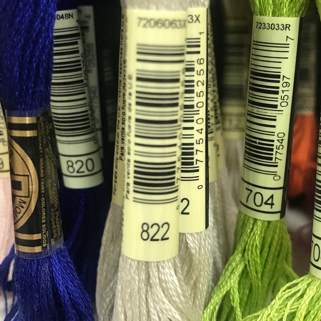 DMC Stranded Cotton Embroidery Thread - 822