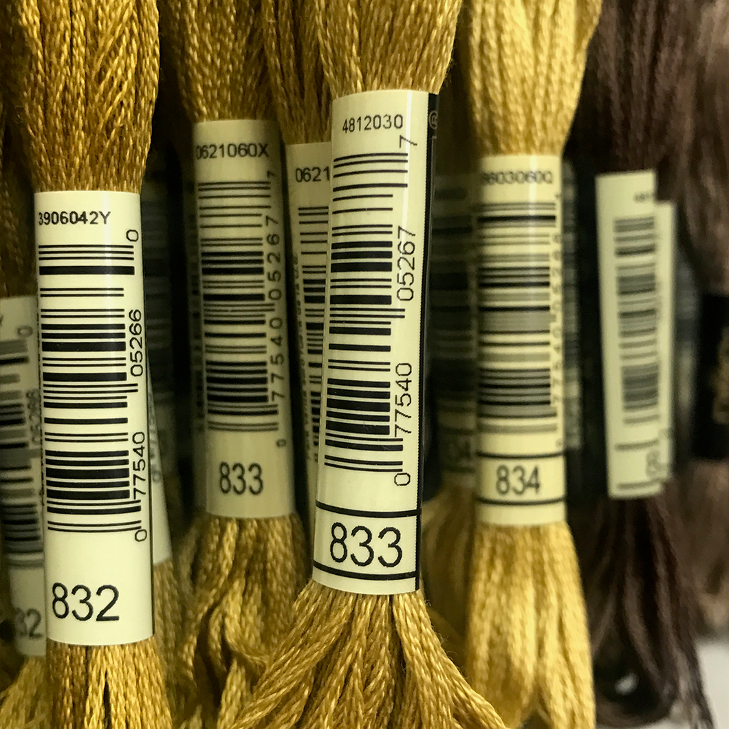 DMC Stranded Cotton Embroidery Thread - 833