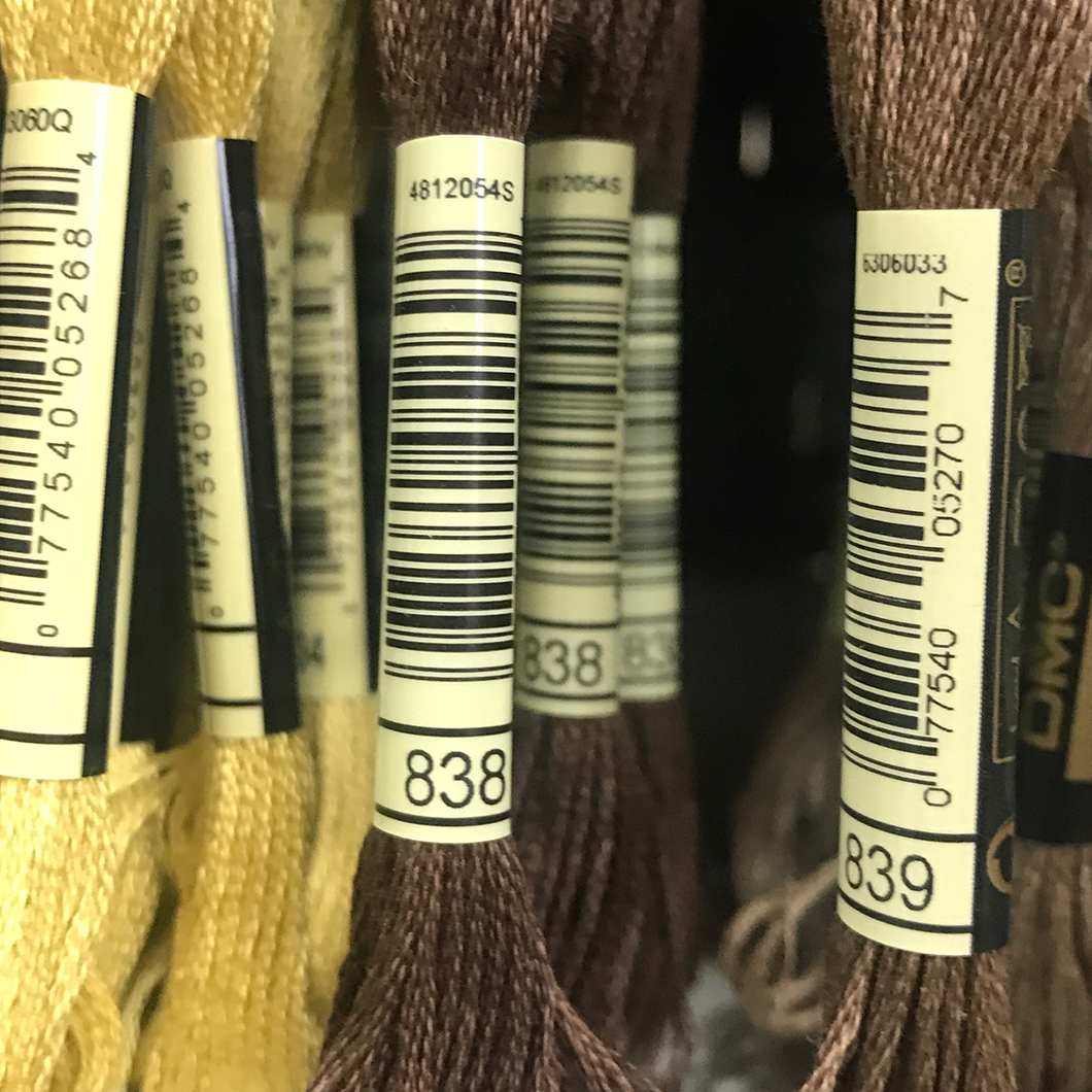 DMC Stranded Cotton Embroidery Thread - 838