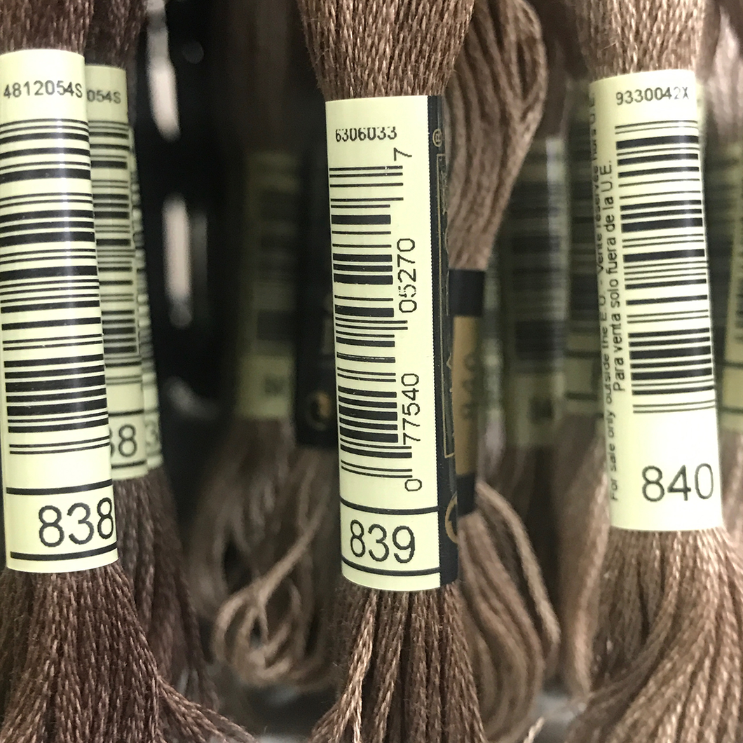 DMC Stranded Cotton Embroidery Thread - 839