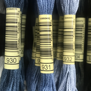 DMC Stranded Cotton Embroidery Thread - 931