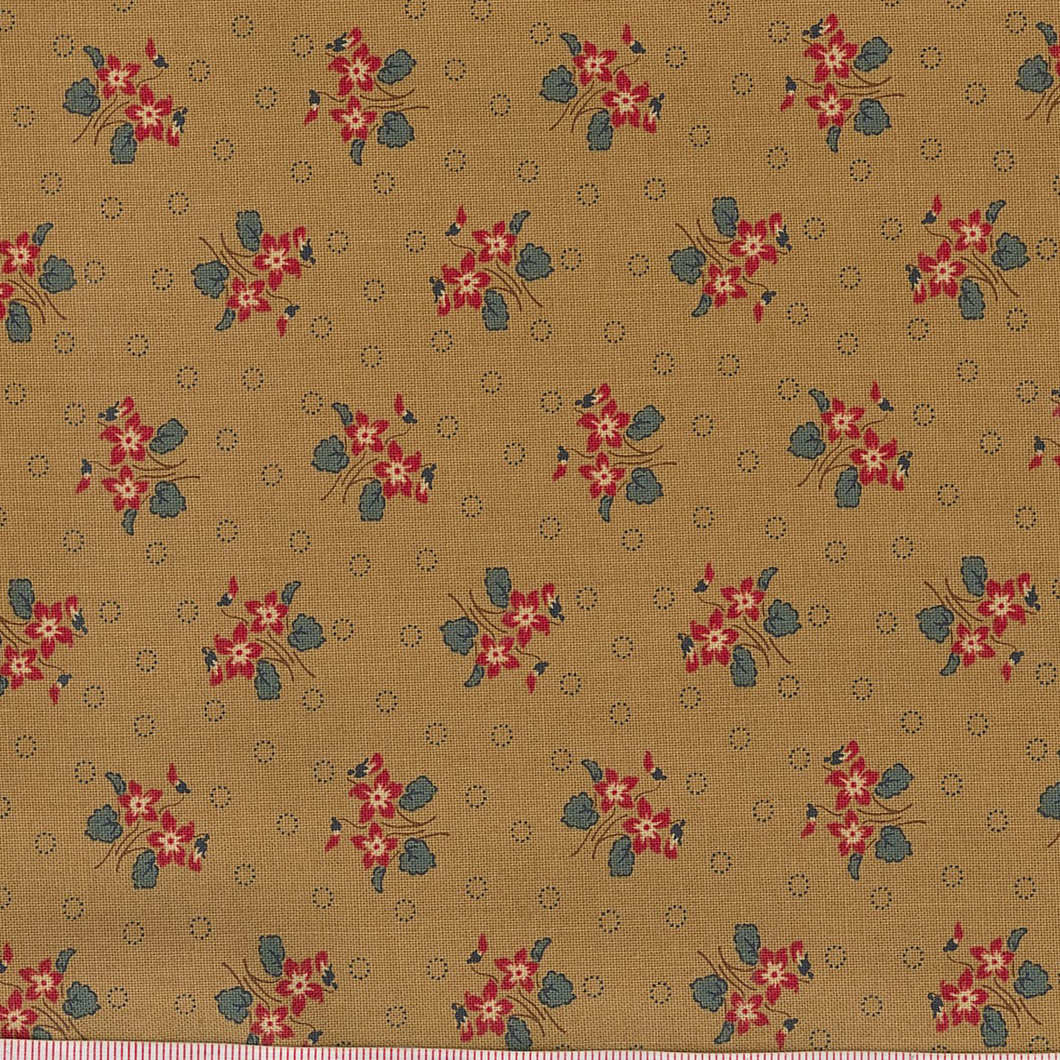 Jo Morton - 38062-13 - Hickory Road - Floral - Brown