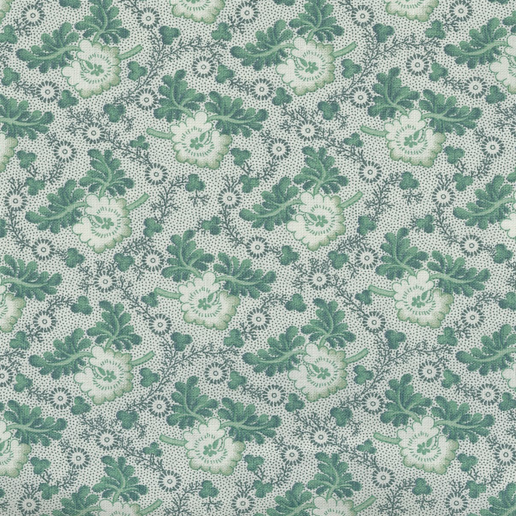 Hat Creek Quilts - R570999 0154 - The Midlands - Leaves - Green / Cream