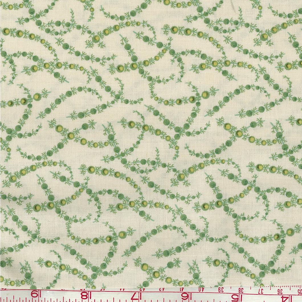 Laundry Basket Quilts - A9179GL - Evergreen -  Leaves - Green