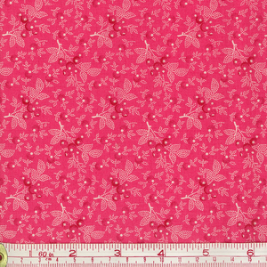Washington Street Studio - APAT00264 - American Patch -  Leaves - Pink