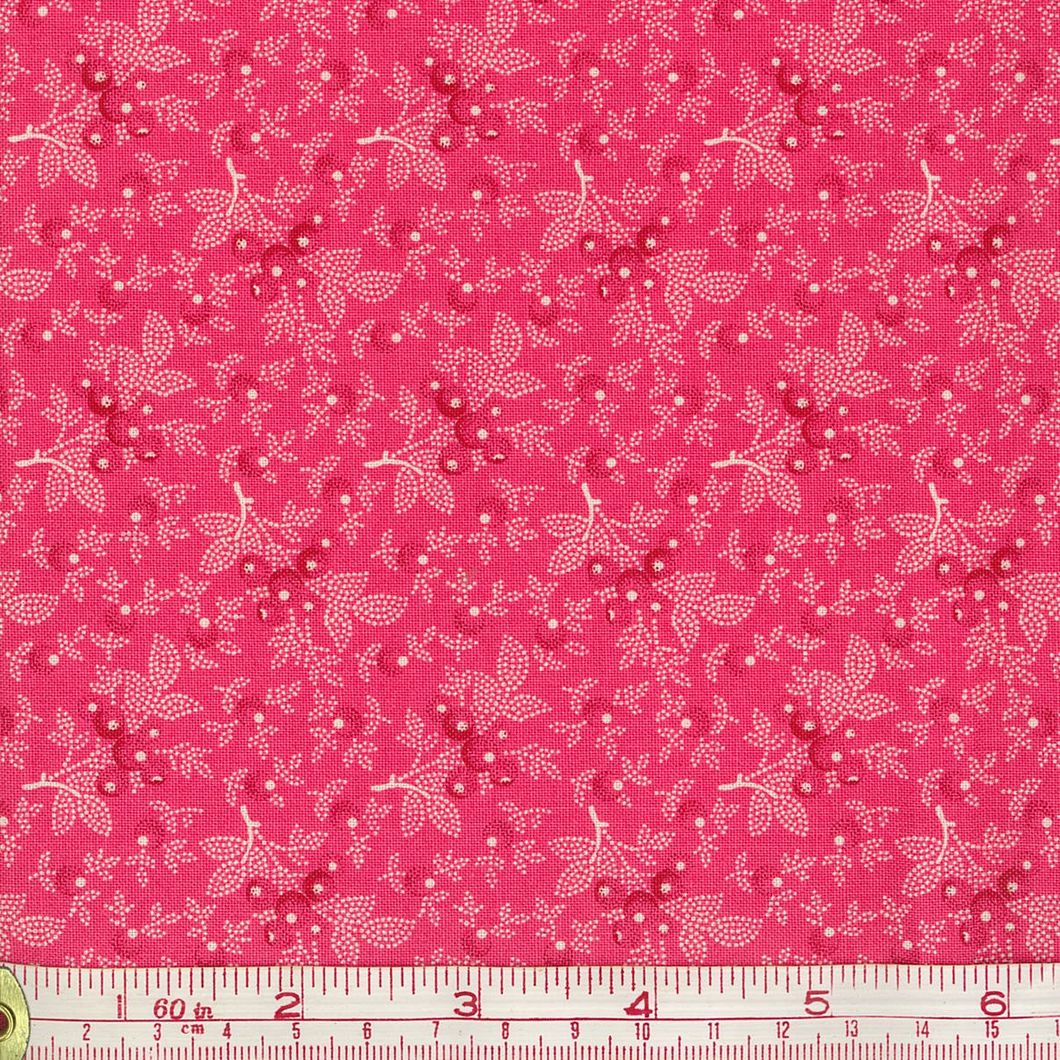 Washington Street Studio - APAT00264 - American Patch -  Leaves - Pink