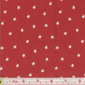 Mimick and Simpson - 14914-12 - Roselyn -  Stars - Red