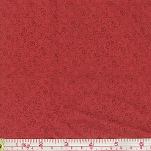Minick and Simpson - 14915-12 - Roselyn -  Tone on Tone - Red