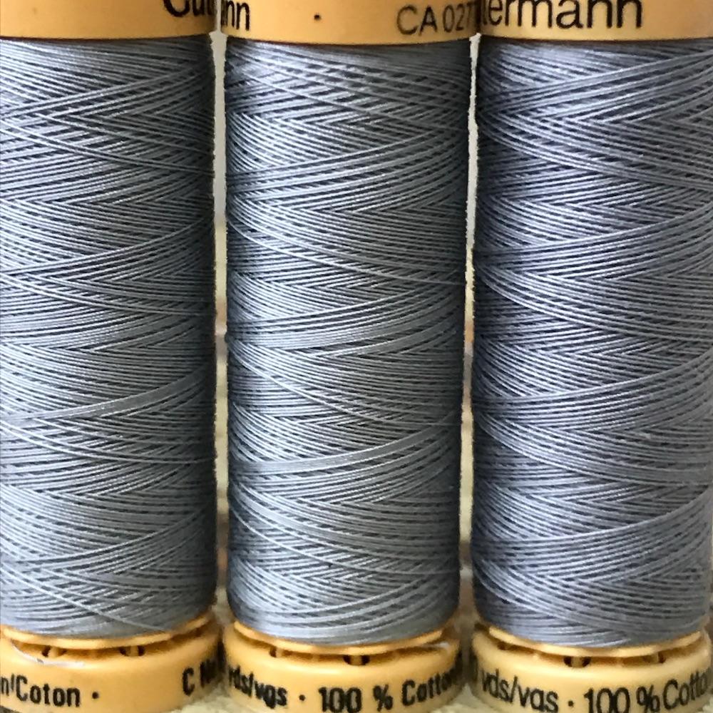 Gutermann - 6506 - Mid Grey Cotton Thread