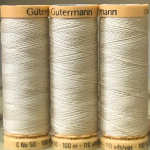 Gutermann - 928 - Dark Cream Cotton Thread