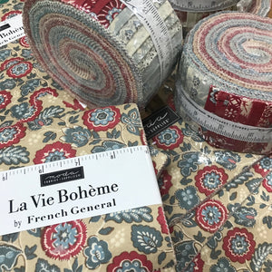 La Vie Boheme by French General - 13900 JR - Jelly Roll and Layer Cake