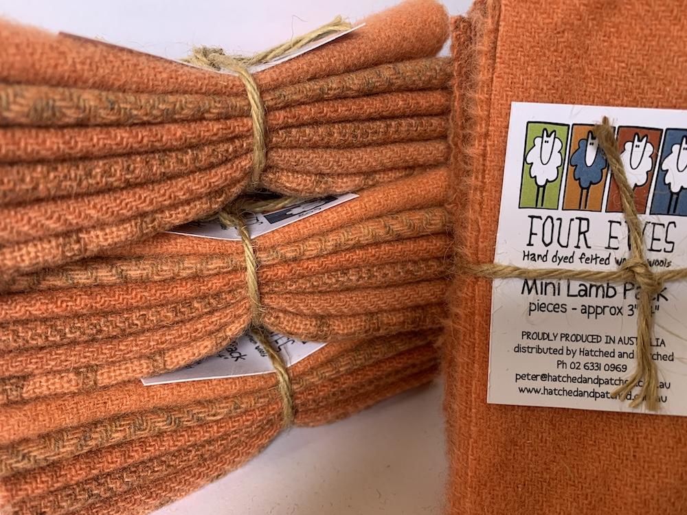 Woven Wool - Cumquat Mini Lamb Pack