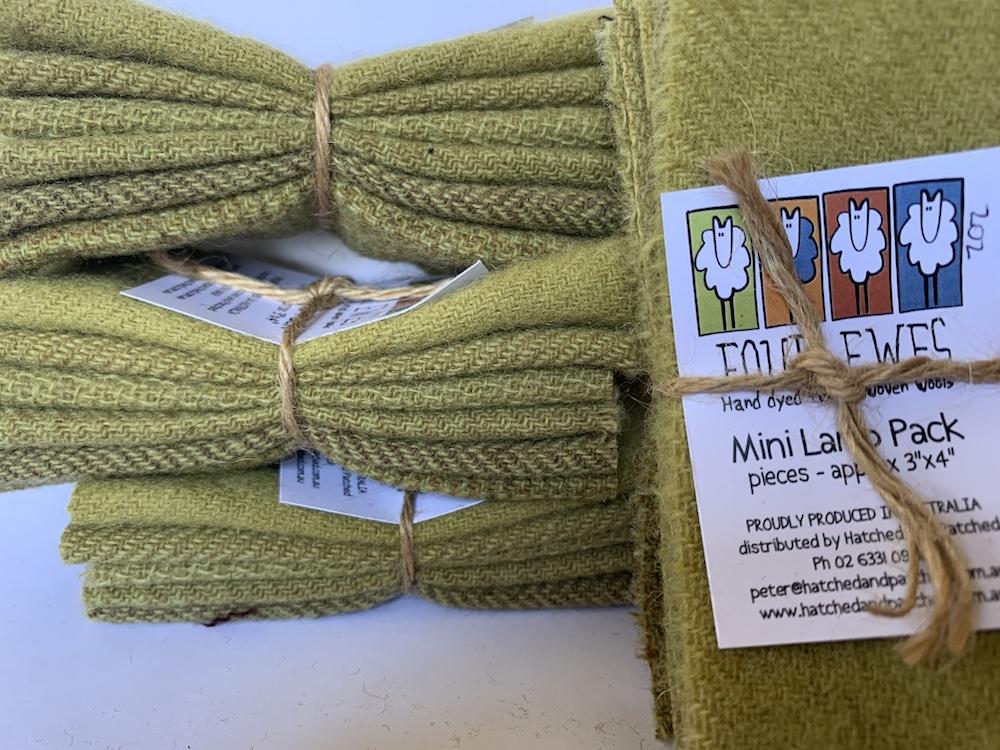 Woven Wool - Lime Juice Mini Lamb Pack