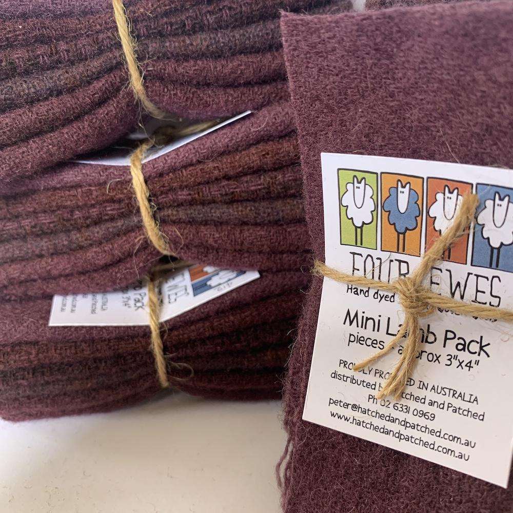 Woven Wool - Purple Pop Mini Lamb Pack