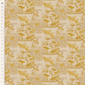 Fabric - Tilda - Chic Escape - Vase Collection Mustard - 100453