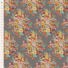 Load image into Gallery viewer, Fabric - Tilda - Chic Escape - Whimsy Flower Grey - 100451
