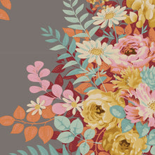 Load image into Gallery viewer, Fabric - Tilda - Chic Escape - Whimsy Flower Grey - 100451
